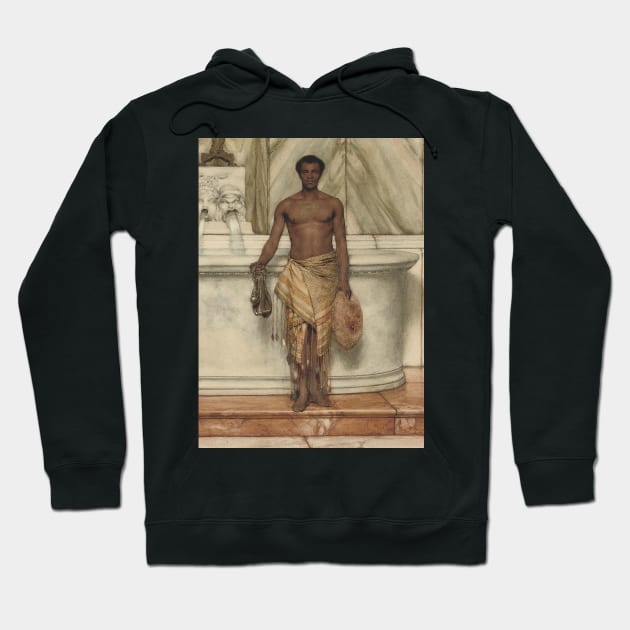 The Balneator by Lawrence Alma-Tadema Hoodie by Classic Art Stall